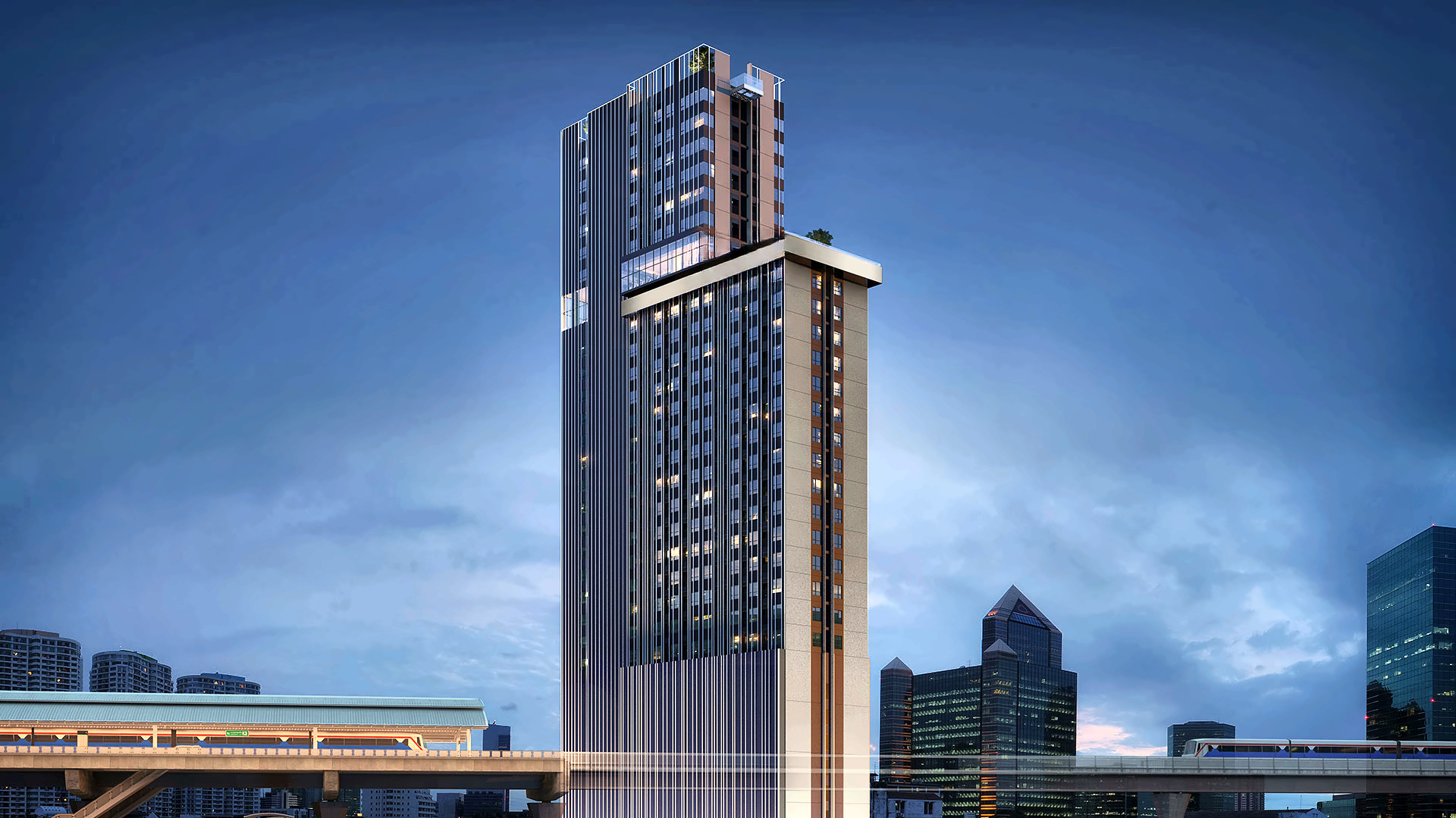 Exterior or project image for KnightsBridge Prime Ratchayothin in Bangkok