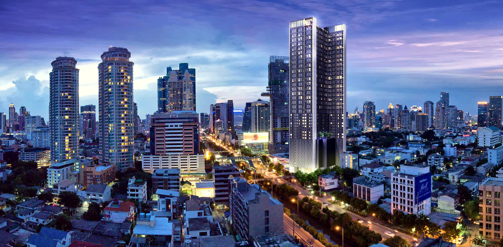 Exterior or project image for KnightsBridge Prime Sathorn in Bangkok
