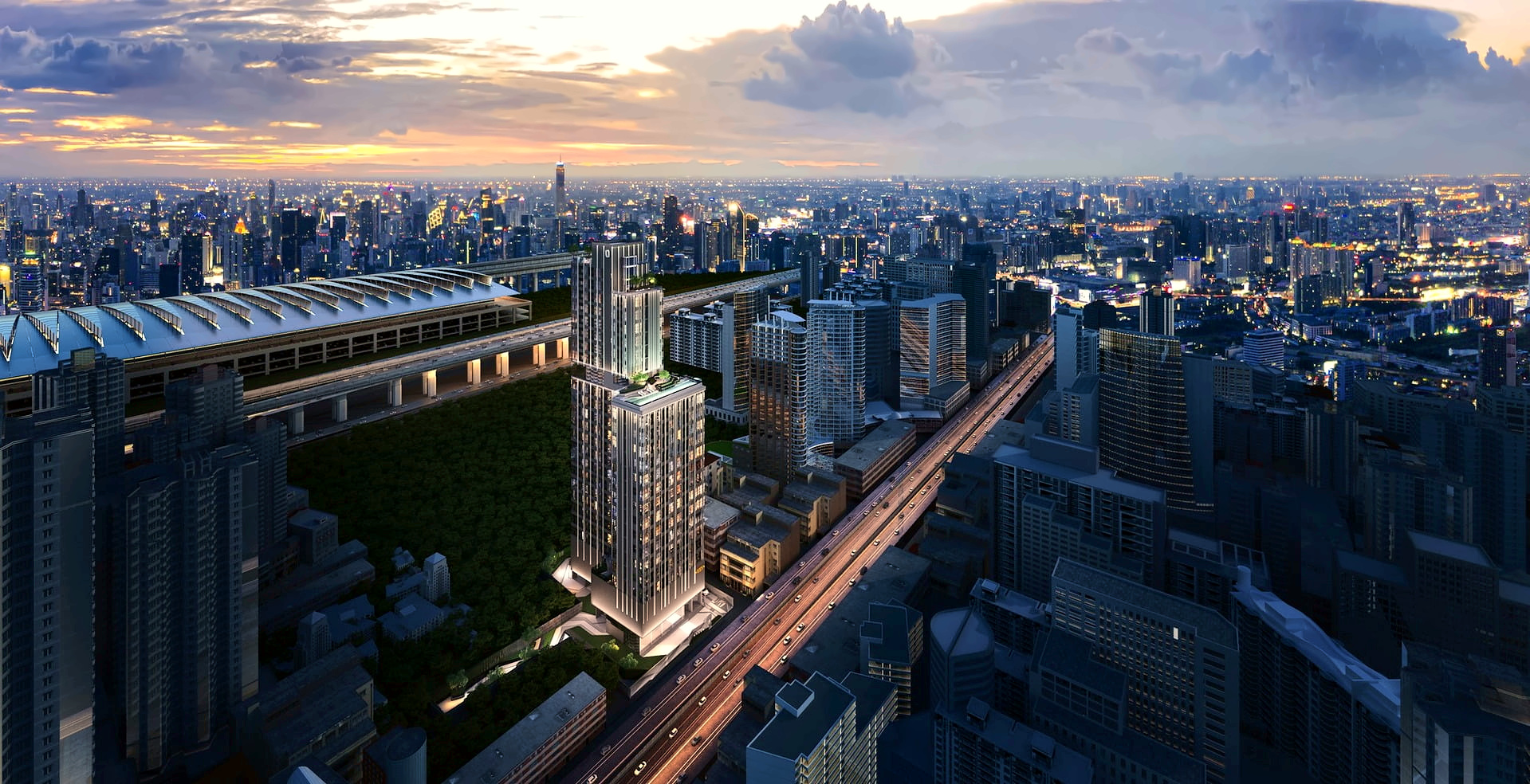 Exterior or project image for KnightsBridge Space Rama 9 in Bangkok