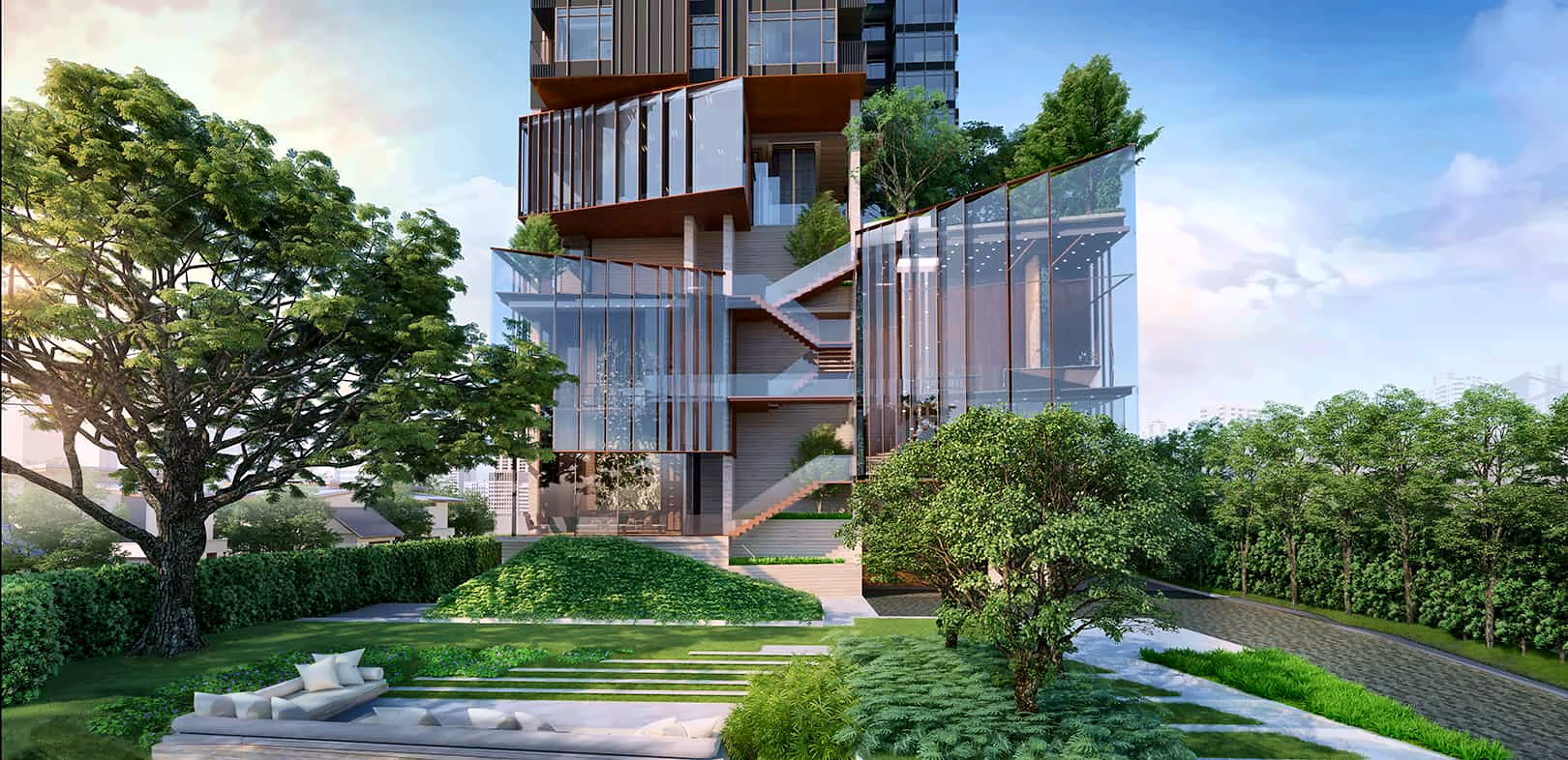 Exterior or project image for Rhythm Ekkamai Estate in Bangkok