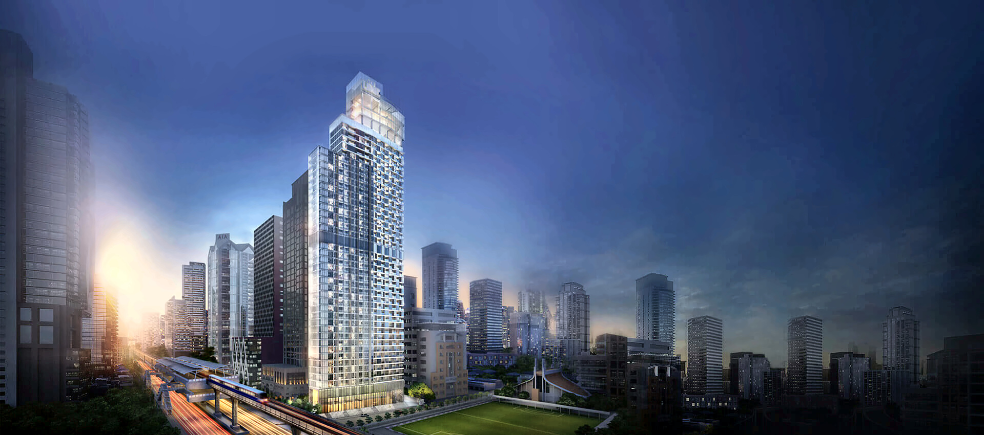 Exterior or project image for The Line Sathorn in Bangkok